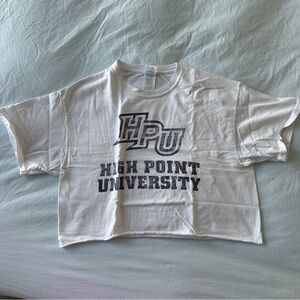 Cropped High Point University T Shirt